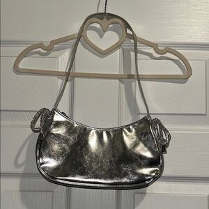 Silver Women's Bag